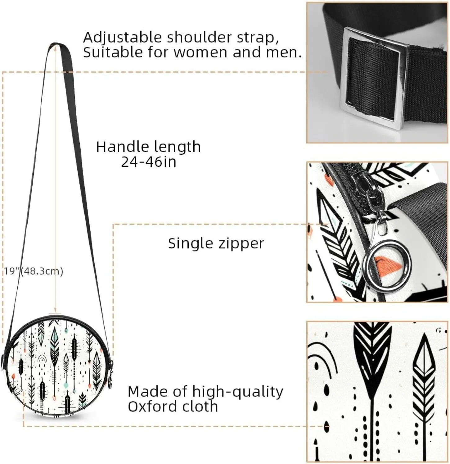 Crossbody Bags for Women,Crossbody Bag Men,Small Sling Bag,Crossbody Purse