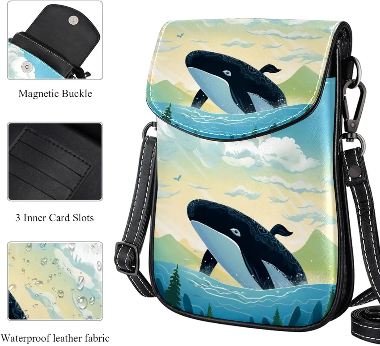 Crossbody Bags for Women,Crossbody Bag Men,Small Sling Bag,Crossbody Purse