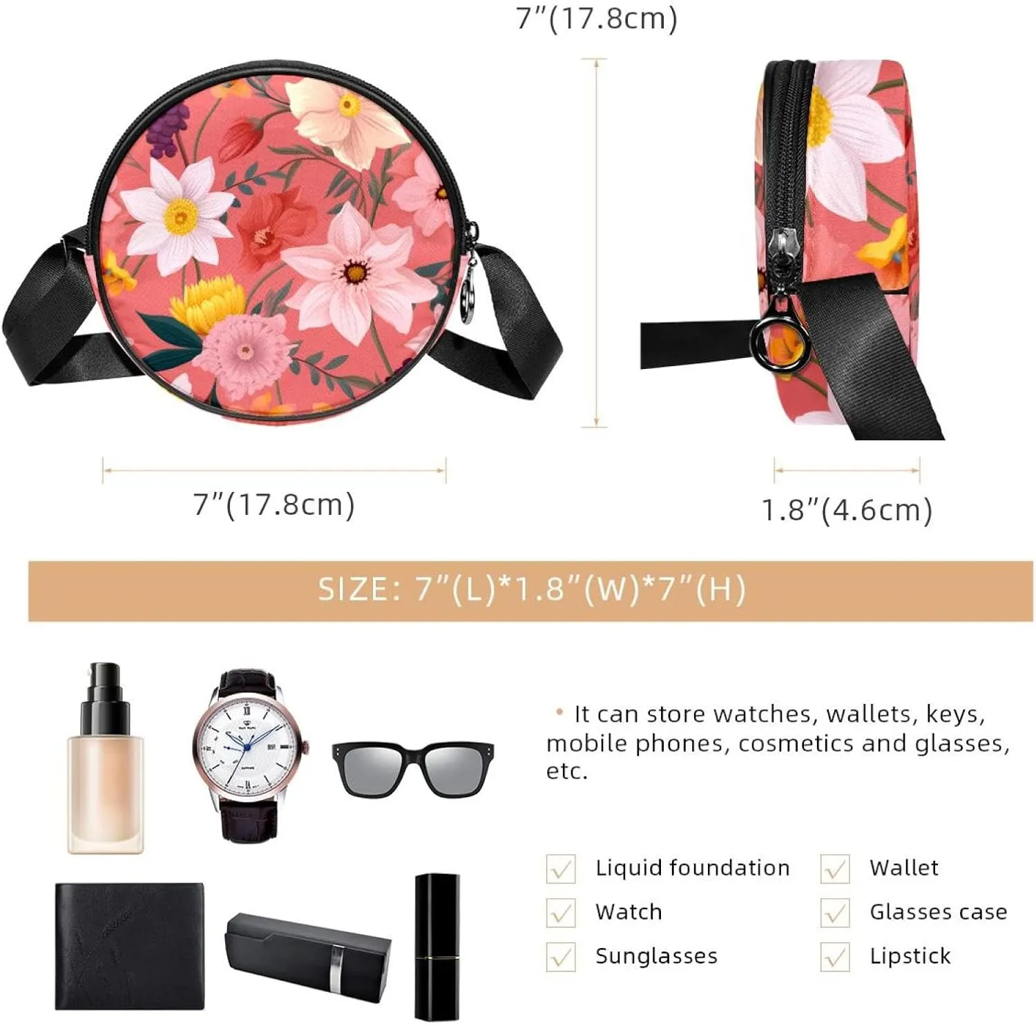 Crossbody Bags for Women,Crossbody Bag Men,Small Sling Bag,Crossbody Purse