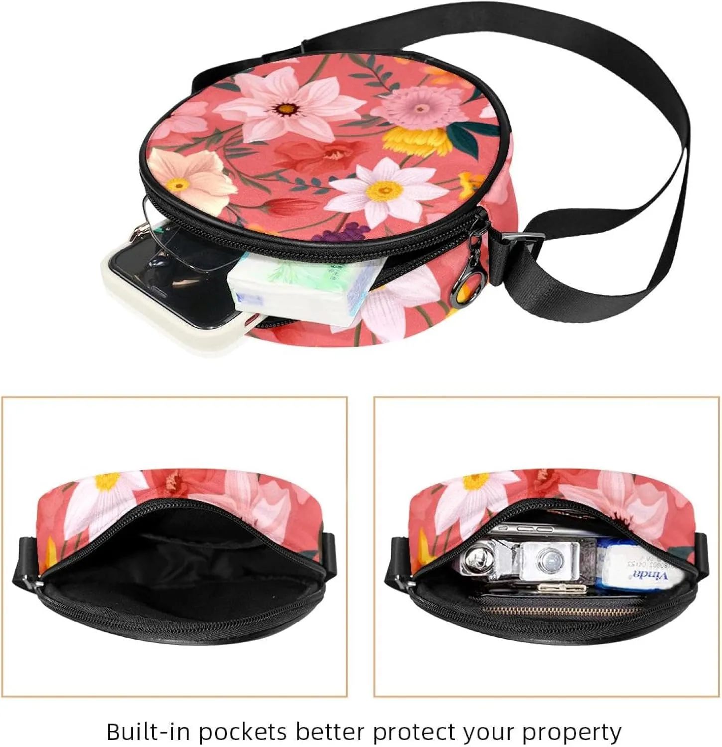 Crossbody Bags for Women,Crossbody Bag Men,Small Sling Bag,Crossbody Purse