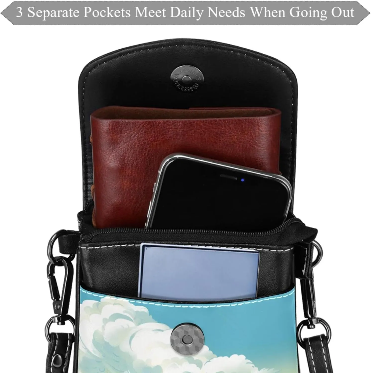 Crossbody Bags for Women,Crossbody Bag Men,Small Sling Bag,Crossbody Purse