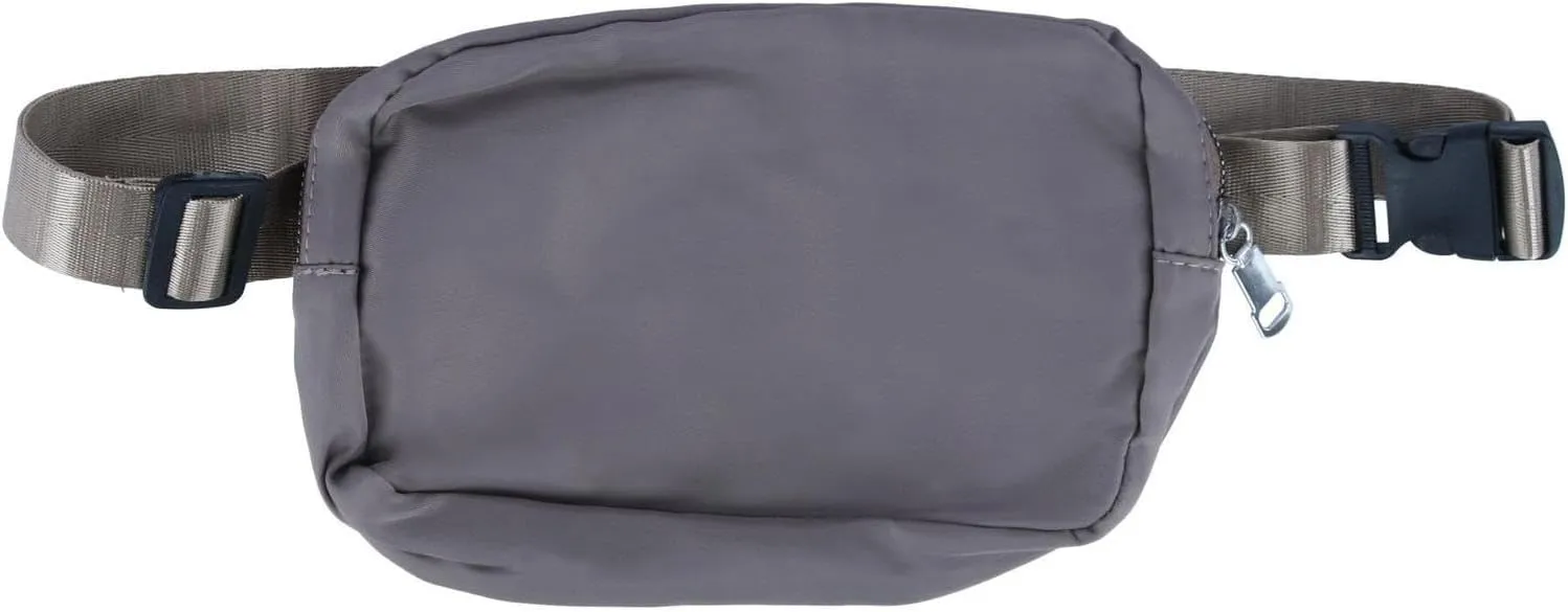 CTM® Nylon Rectangle Belt Bag