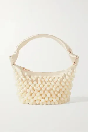CULT GAIA
Gia beaded satin shoulder bag