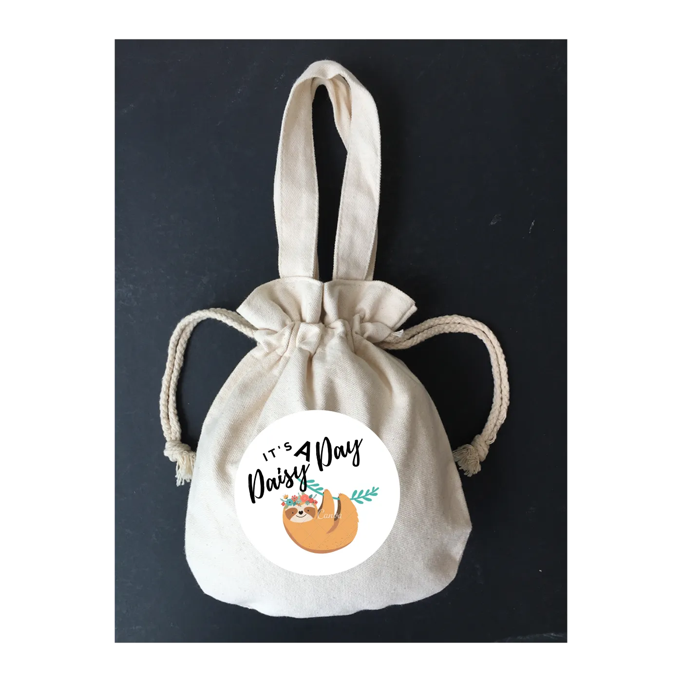 Custom Drawstring Bag 04 (20x20cm)