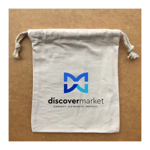 Custom Drawstring Bag 53 (19x24cm, 8 Oz)