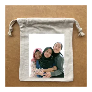 Custom Drawstring Bag 53 (19x24cm, 8 Oz)