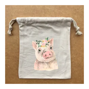 Custom Drawstring Bag 53 (19x24cm, 8 Oz)