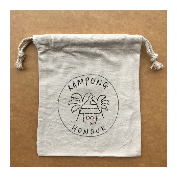 Custom Drawstring Bag 53 (19x24cm, 8 Oz)