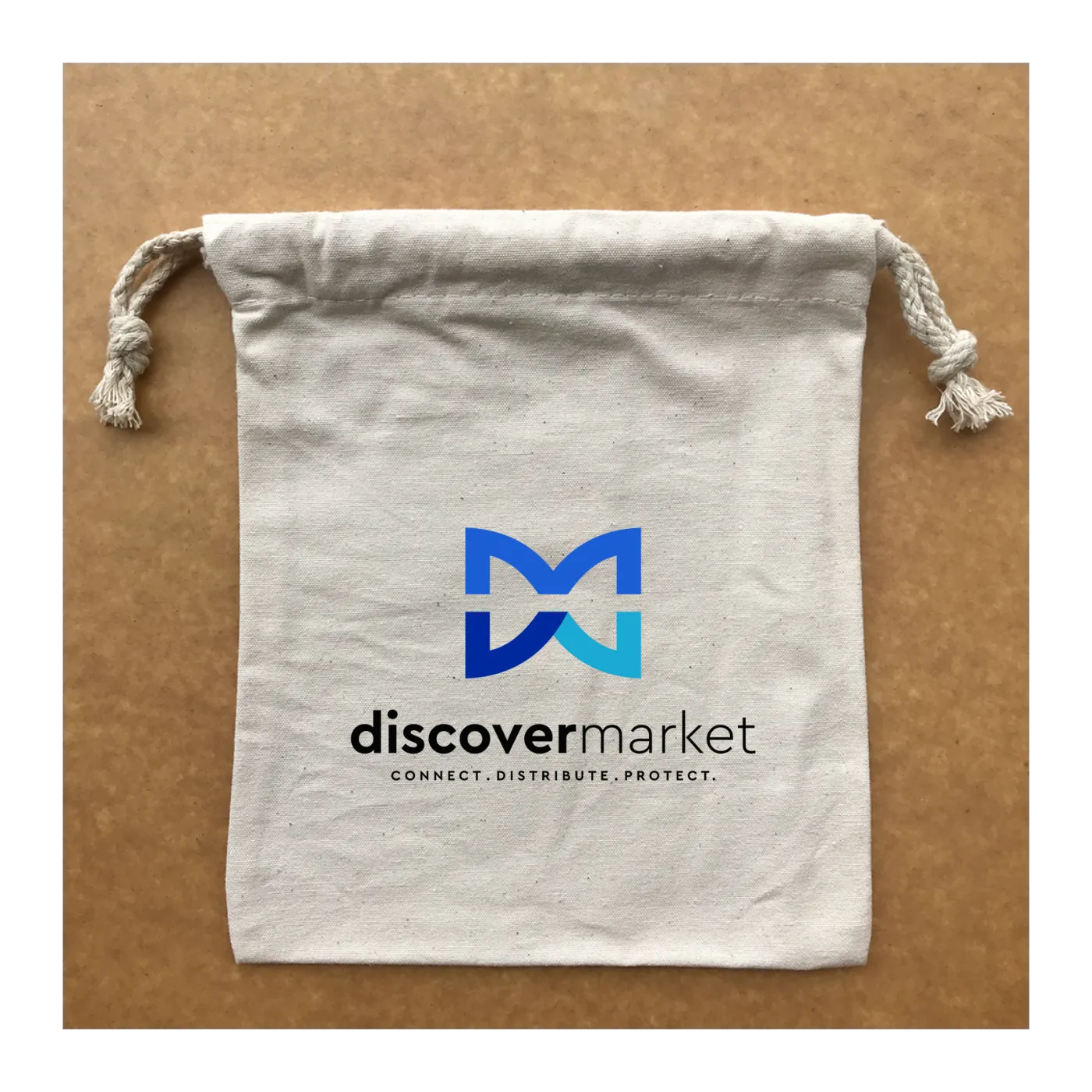 Custom Drawstring Bag 53 (19x24cm, 8 Oz)