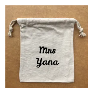 Custom Drawstring Bag 53 (19x24cm, 8 Oz)