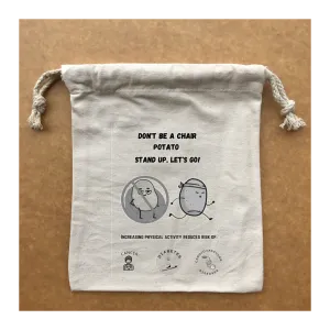 Custom Drawstring Bag 53 (19x24cm, 8 Oz)