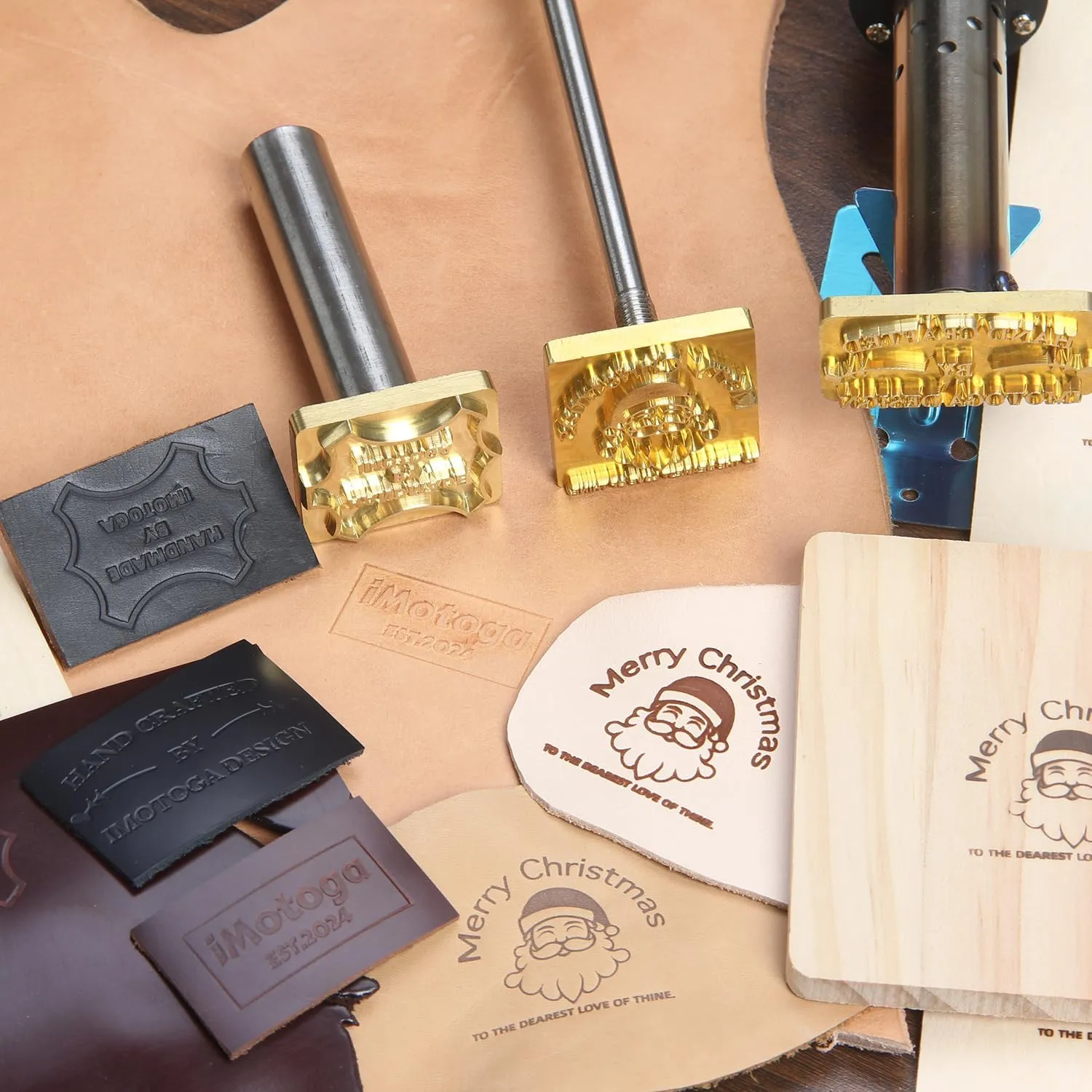 Custom Leather Stamp,Personalized Stamping Tools,Leather Embossing kit,Engraver Working Tool,Letter Stamps,Branding Iron for Wood,Paper,Food (1 inch)