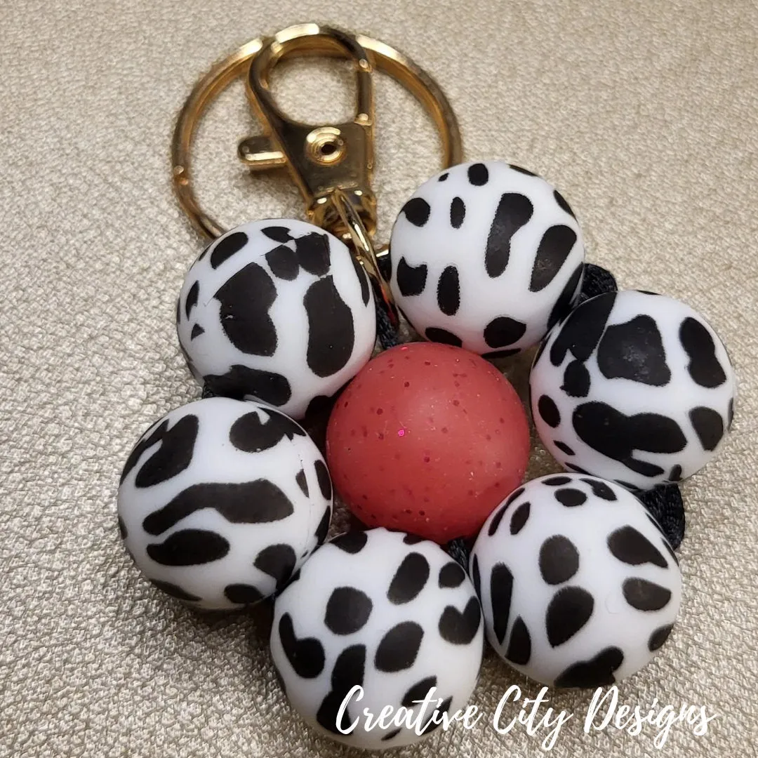 Custom Silicone flower keychain- Live Creation Event!