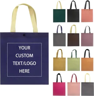 Custom Tote Bags，Personalized Non-Woven bag - Reusable Grocery Bags, Shopping Bags, Promotional Item, Logo,Recyclable