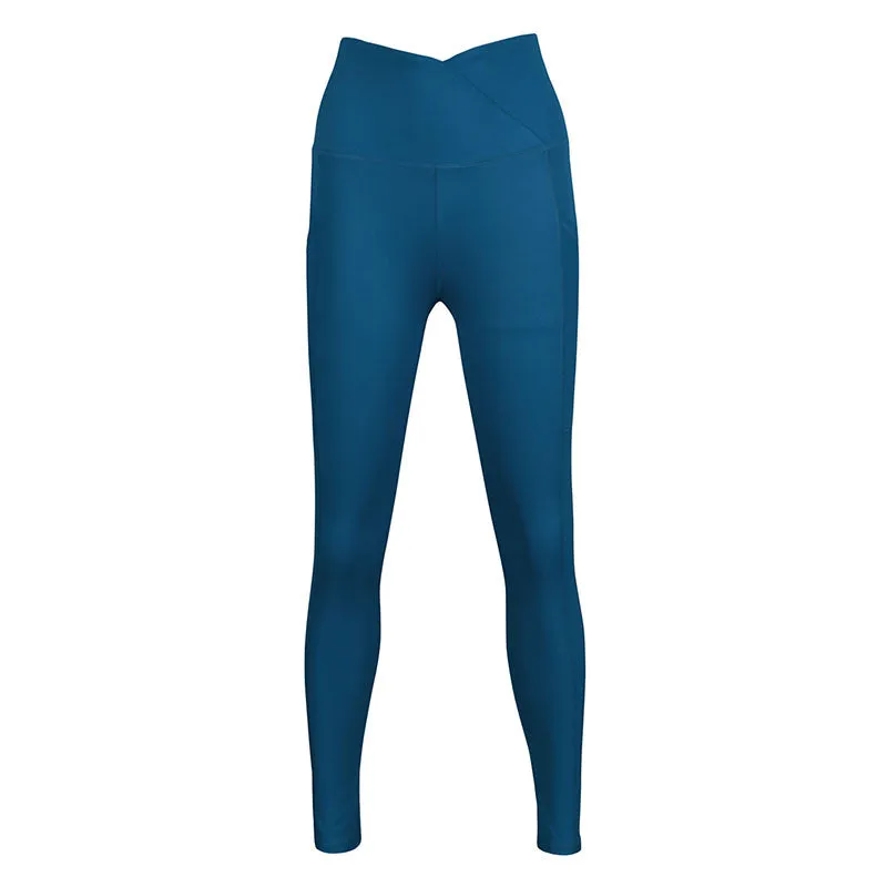 Custom Yoga Pants Wholesale with Side Pockets YS9329W