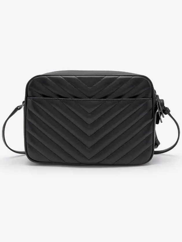 Customer-first approach Laurent Cross Slashed prices Saint Camera Black Quilted Lou Leather Bag