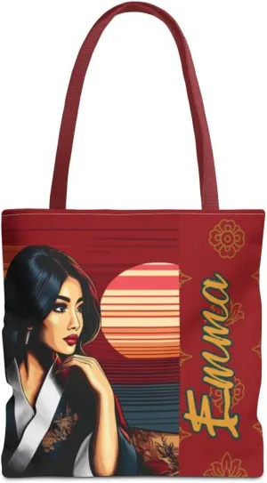 Customizable Tote Bags for Women-Cultural and Diverse Tote Bags-Custom Name or Text Chai Lover Gift Totes