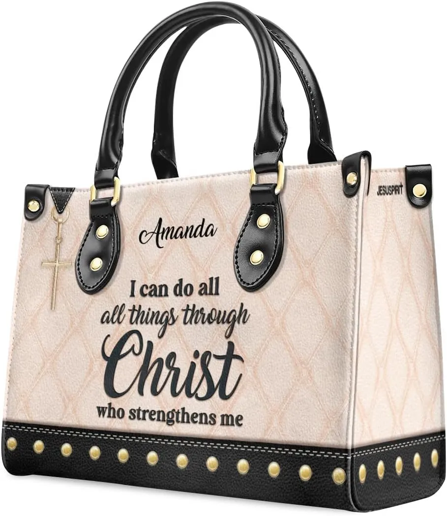 Customized Leather Handbags For Women - Christmas Gifts For Women - Christian Gift