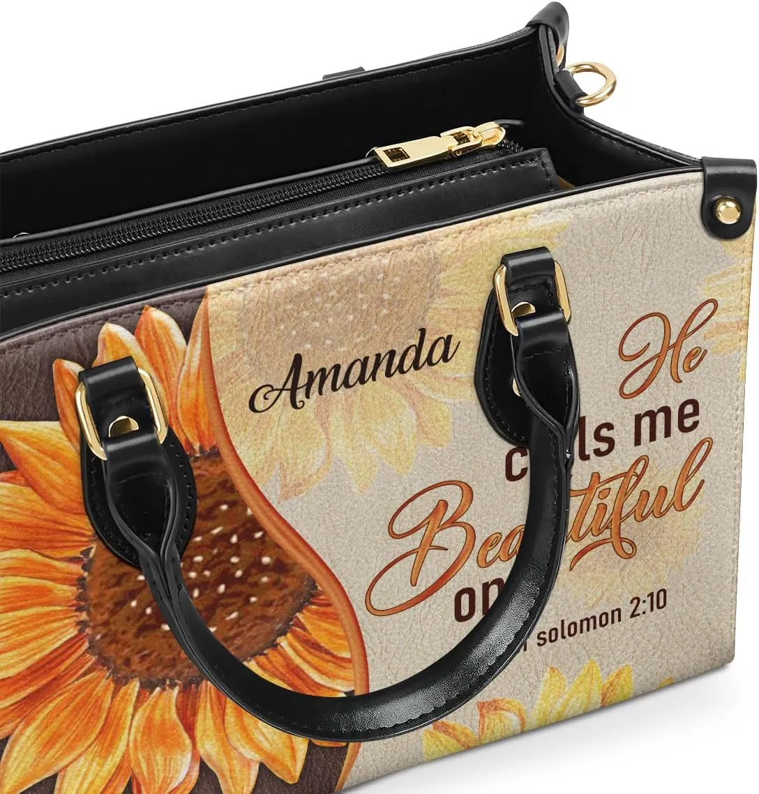 Customized Leather Handbags For Women - Christmas Gifts For Women - Christian Gift