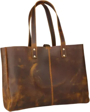 Customized Leather Tote Bag for Women – Stylish, Durable, Spacious Handbag with Multiple Compartments, Perfect for Work, Travel, or Everyday Use – Elegant Design, Ideal Gift for Women