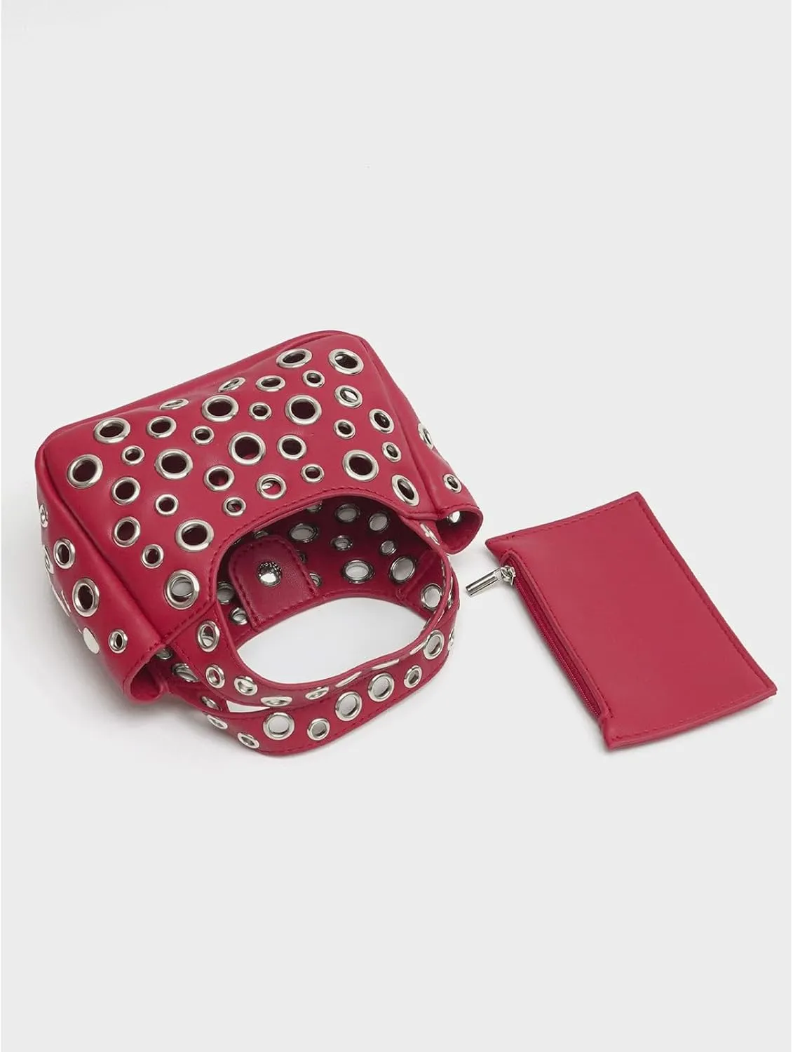 Cute Purse Studded Punk Purses Going Out Y2K Leather Shoulder Bag Everyday Vintage Handbag Aesthetic Purses