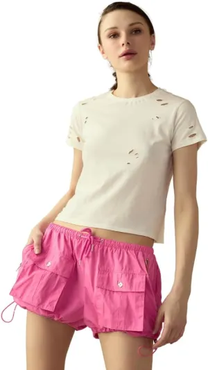 Cynthia Rowley Nylon Cargo Bloomer