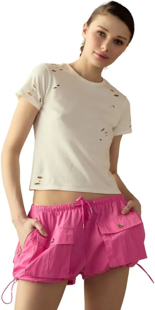 Cynthia Rowley Nylon Cargo Bloomer