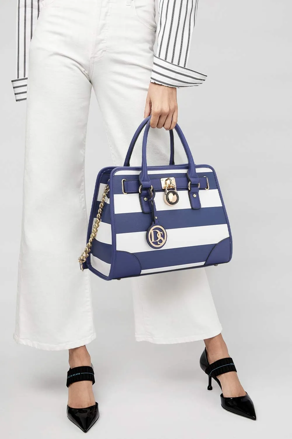 Dasein Women Handbags Top Handle Satchel Purse Shoulder Bag Hobo Bag Work Bag Set 2pcs