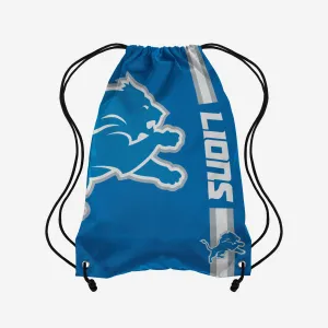Detroit Lions Big Logo Drawstring Backpack