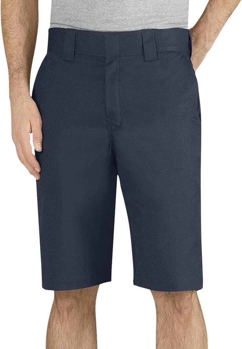 Dickies Men's 11 Inch Regular-fit Stretch-Twill Work Short