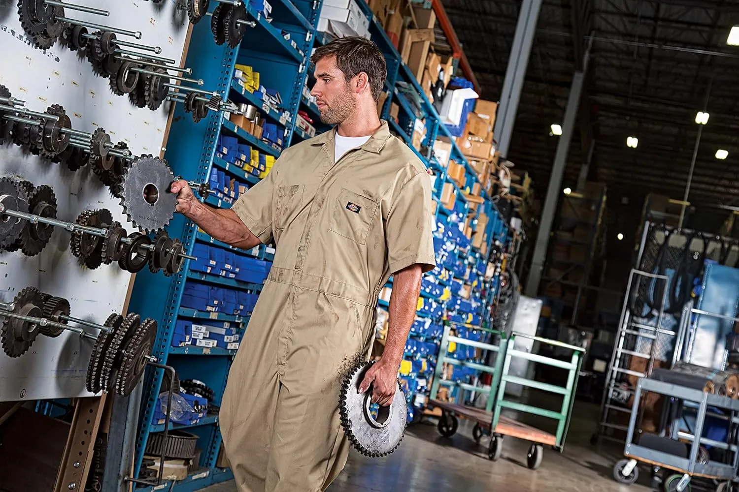 Dickies Men's Short-Sleeve Coverall