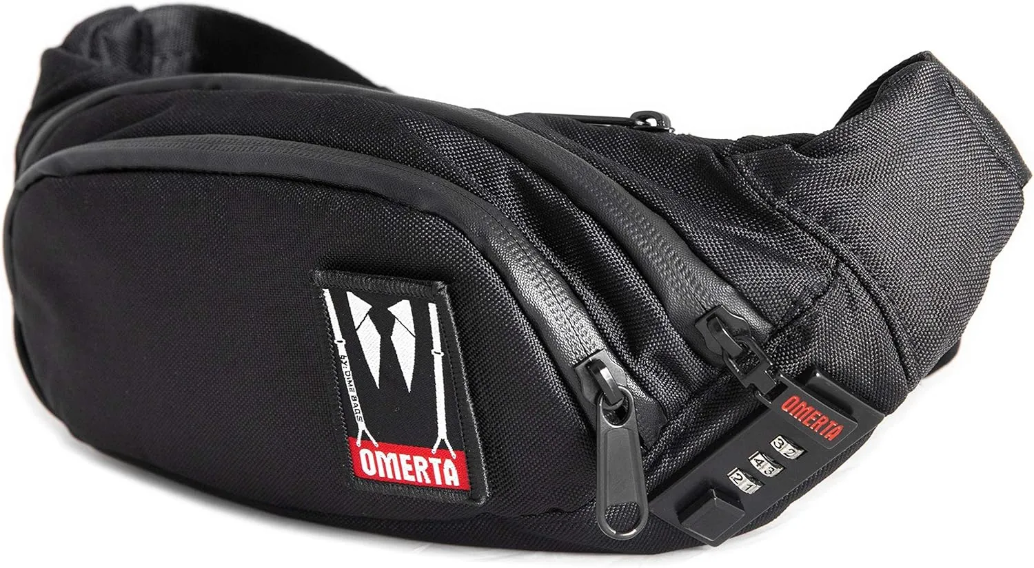 Dime Bags - Outfit - Carbon-Lined Waist Bag with Combination Lock (Black)