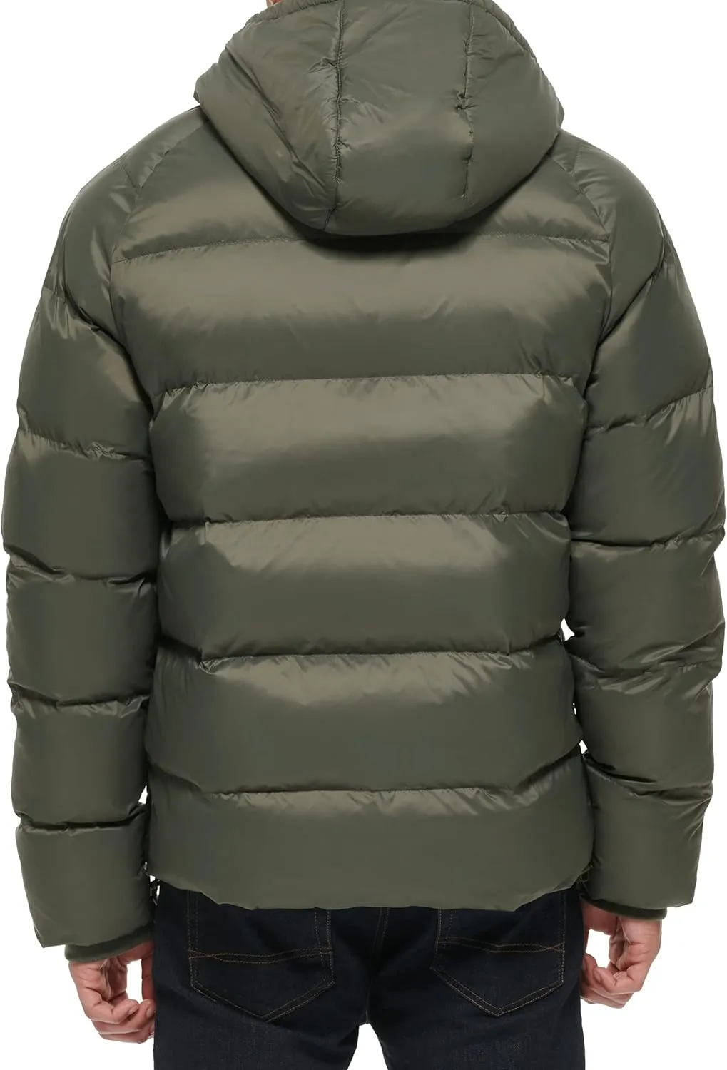 Dockers Men's Dockers Men's Recycled Quilted Hooded Puffer Jacket