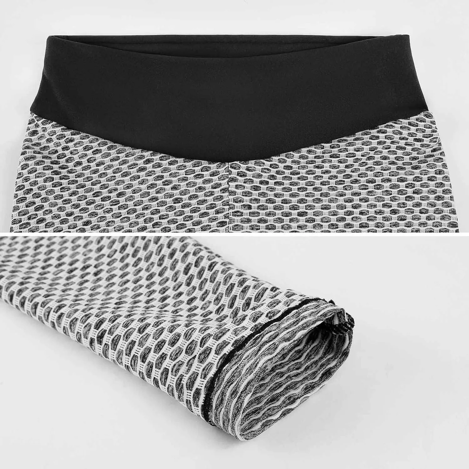 Donnapink Women's Threaded High Waist Yoga Pants, Leggings Workout Outfits for Gym S-XXL