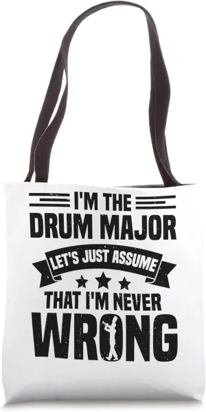 Drum Major Baton Drum Major Gloves Drum Major Costume Tote Bag