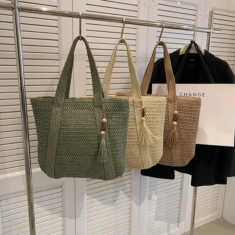 EcoChic Rattan Tote