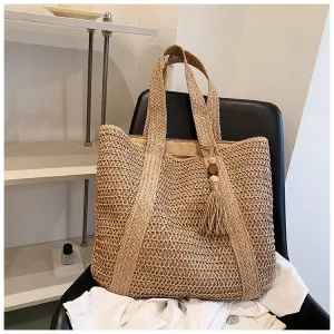 EcoChic Rattan Tote