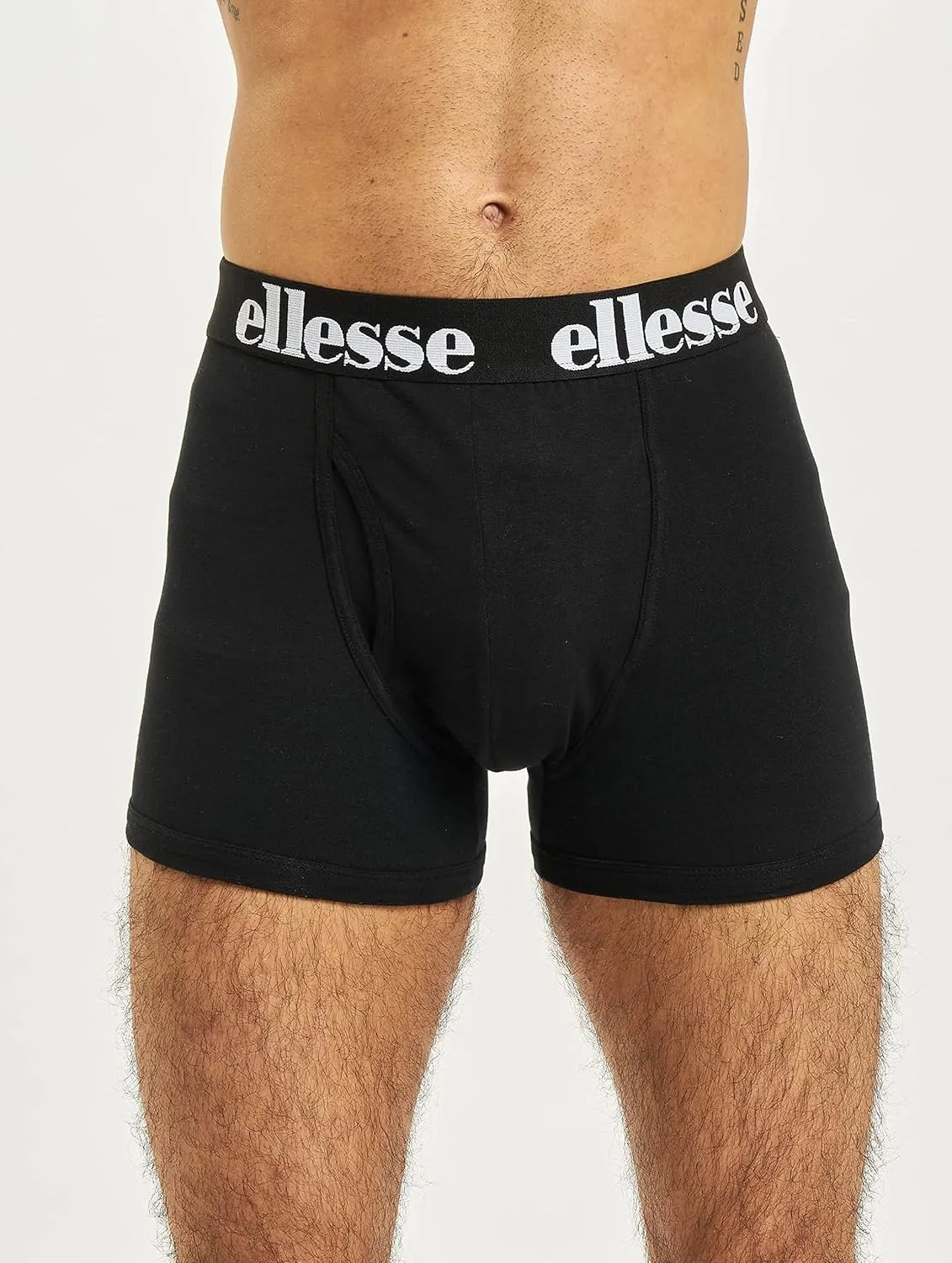 Ellesse Hali Cotton 3Pack Black Boxers
