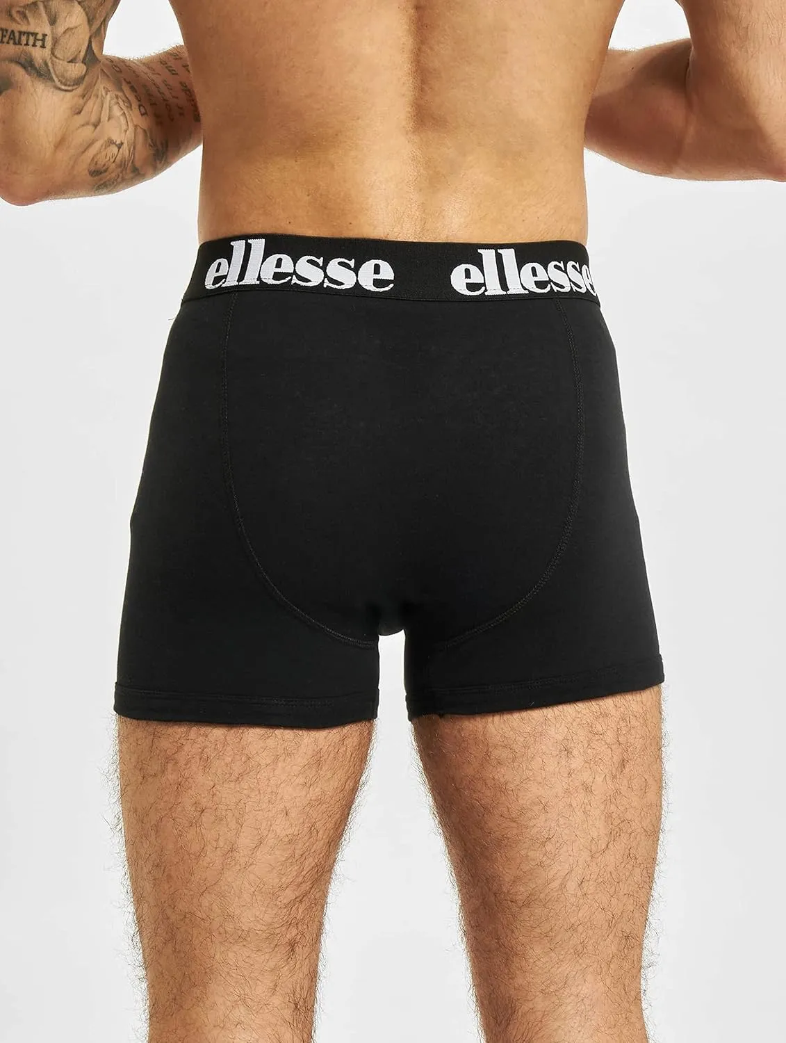Ellesse Hali Cotton 3Pack Black Boxers
