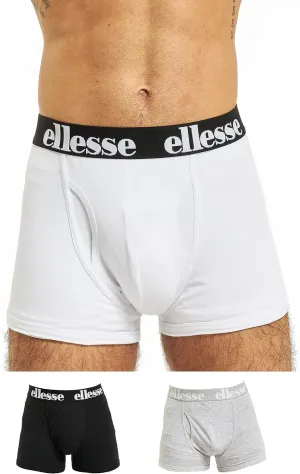 Ellesse Hali Cotton 3Pack Black Boxers