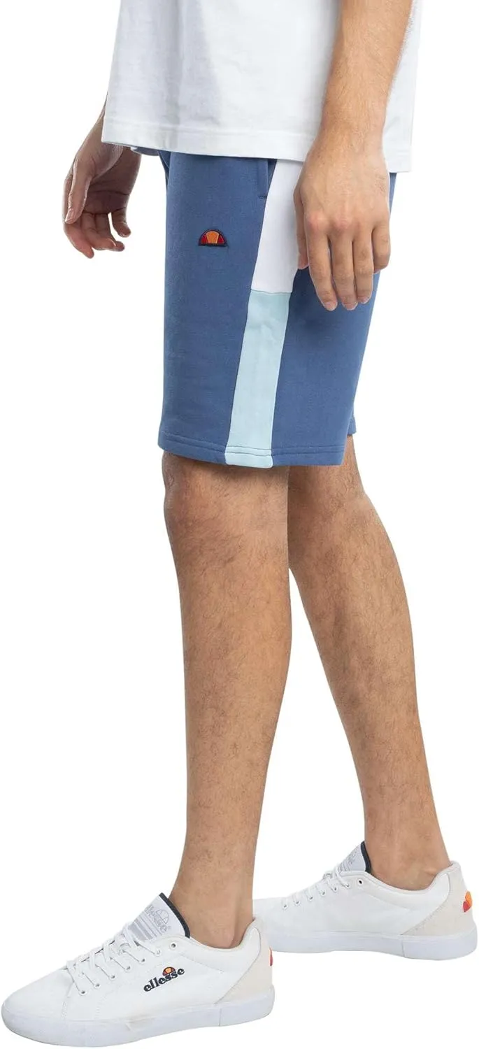 ellesse Men's Turi Cotton Drawstring Shorts, Light Blue