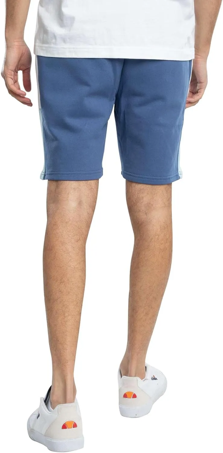 ellesse Men's Turi Cotton Drawstring Shorts, Light Blue