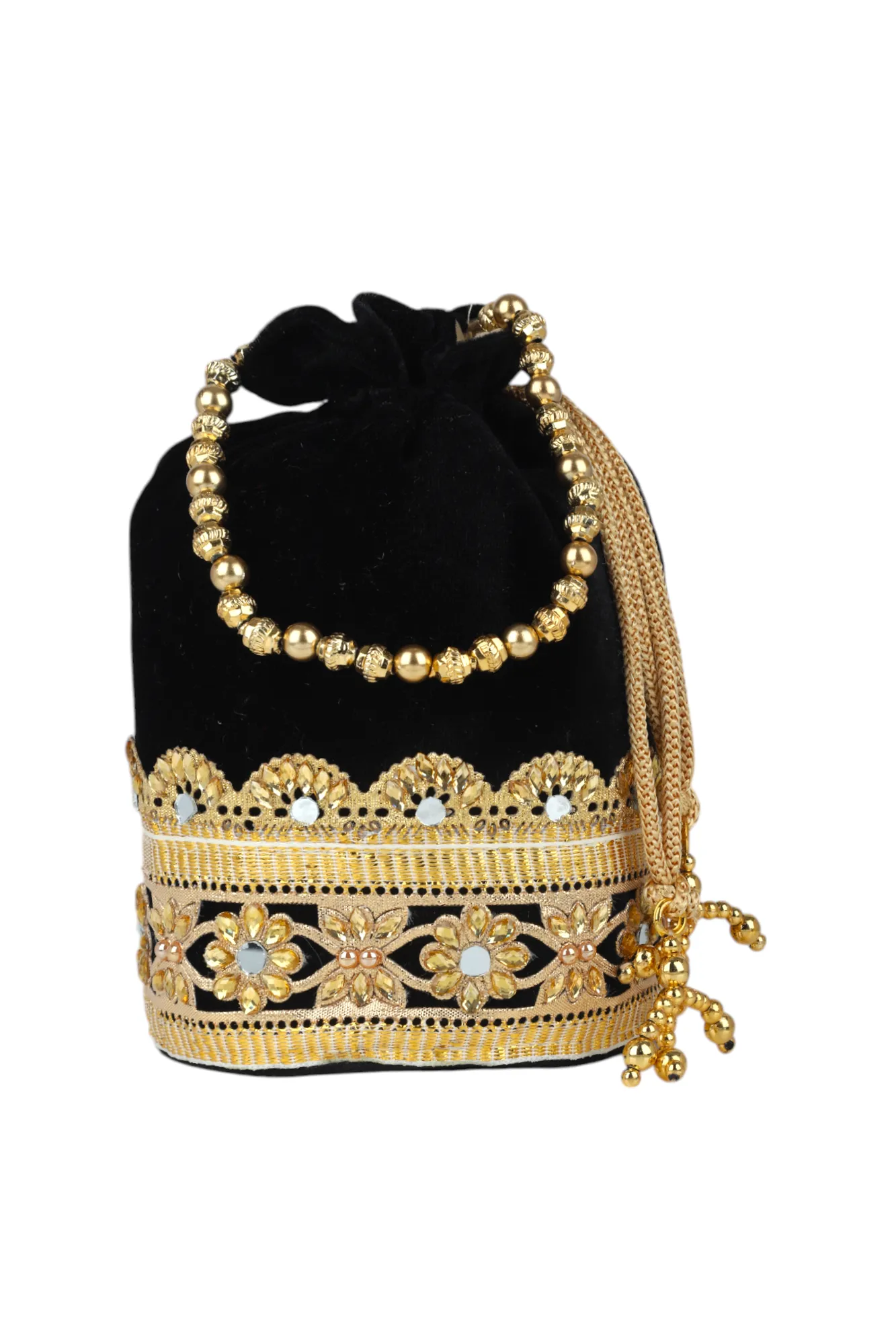 Embellished Potli bag 917425