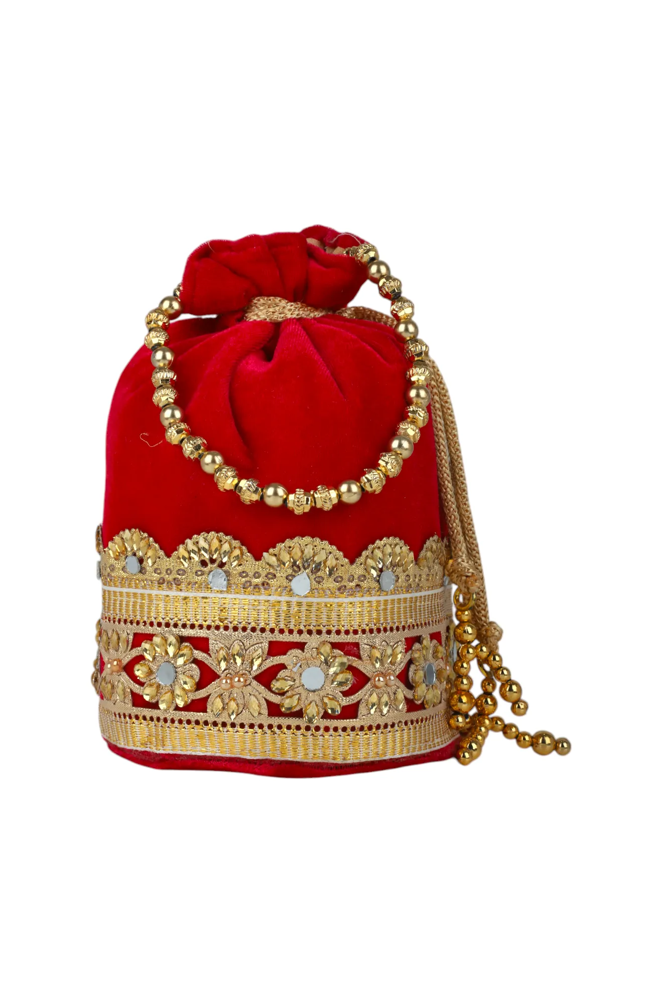 Embellished Potli bag 917425
