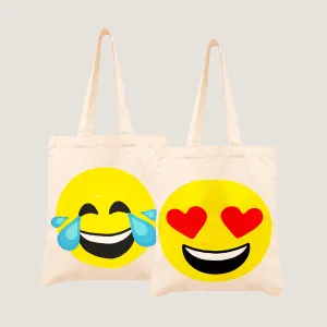 EMOJI EXPRESSION FLAT BAG – PACK OF 2