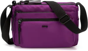 ETidy Casual Nylon Shoulder Bag For Women Waterproof Lightweight Crossbody Purse Hobo Bag