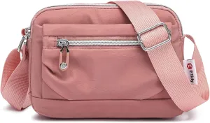 ETidy Nylon Small Womens Crossbody Bag Casual Shoulder Handbag Mini Purse With Adjustable Strap