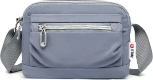ETidy Nylon Small Womens Crossbody Bag Casual Shoulder Handbag Mini Purse With Adjustable Strap