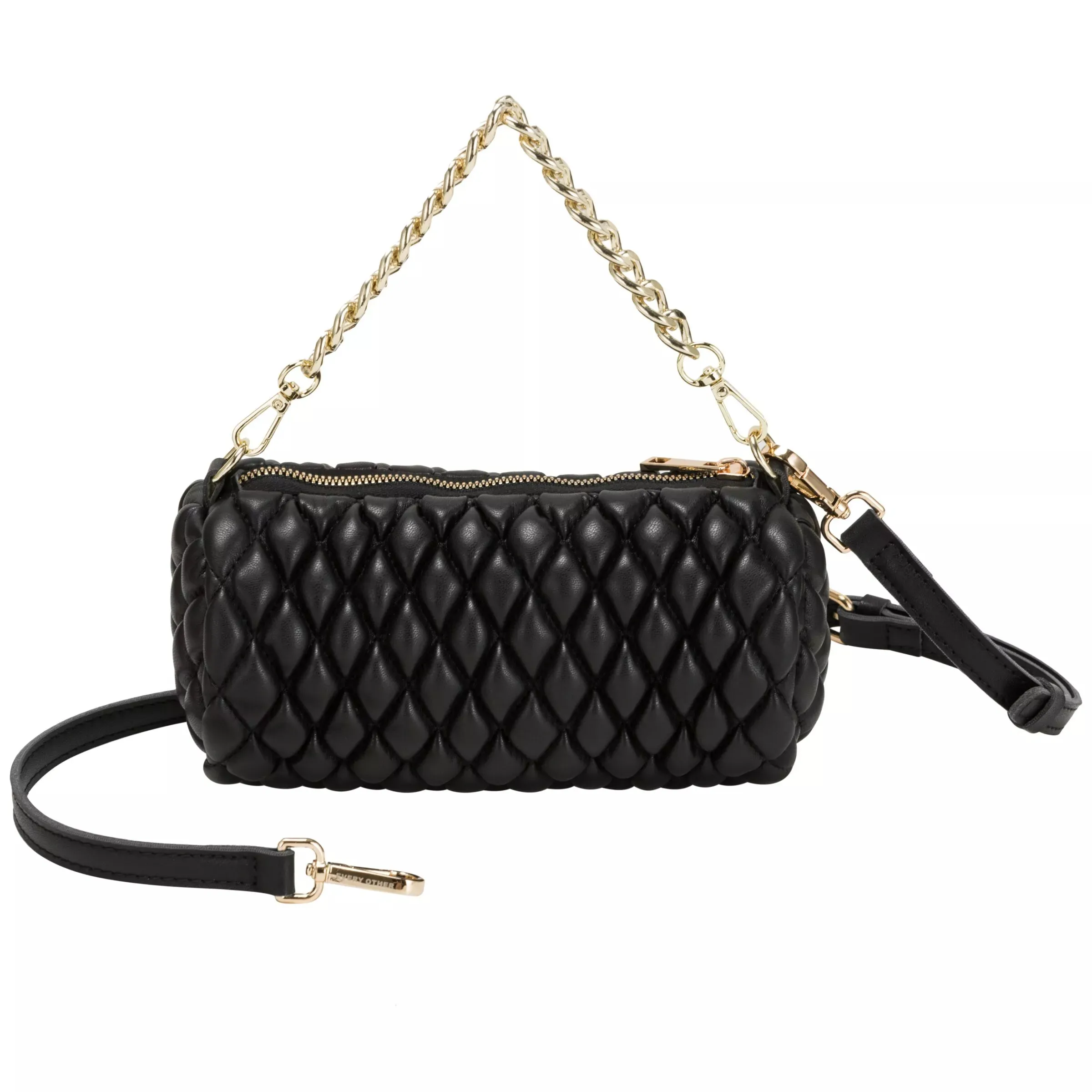 Every Other Verano Quilt Crossbody Bag | Black