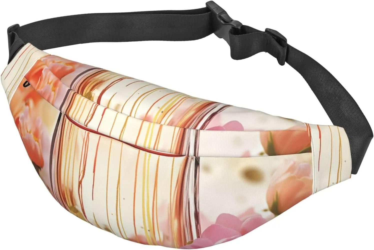 Fanny Pack Belt Bag for Women Men Adjustable Waist Pack Bag Fashion Perfume Crossbody Bags for Travel
